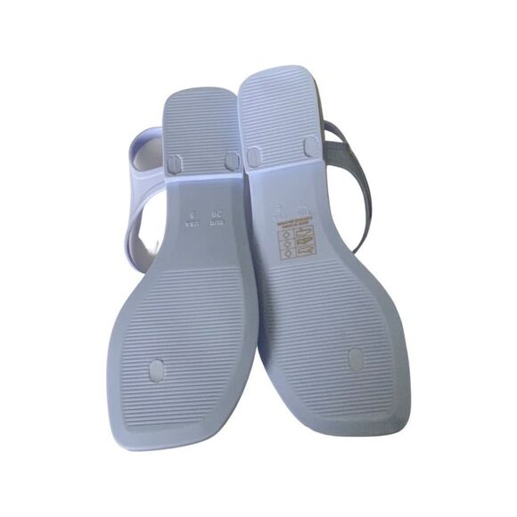 Jeffrey Campbell Fleurisse Ankle Strap Jelly Sandals - Picture 3 of 3